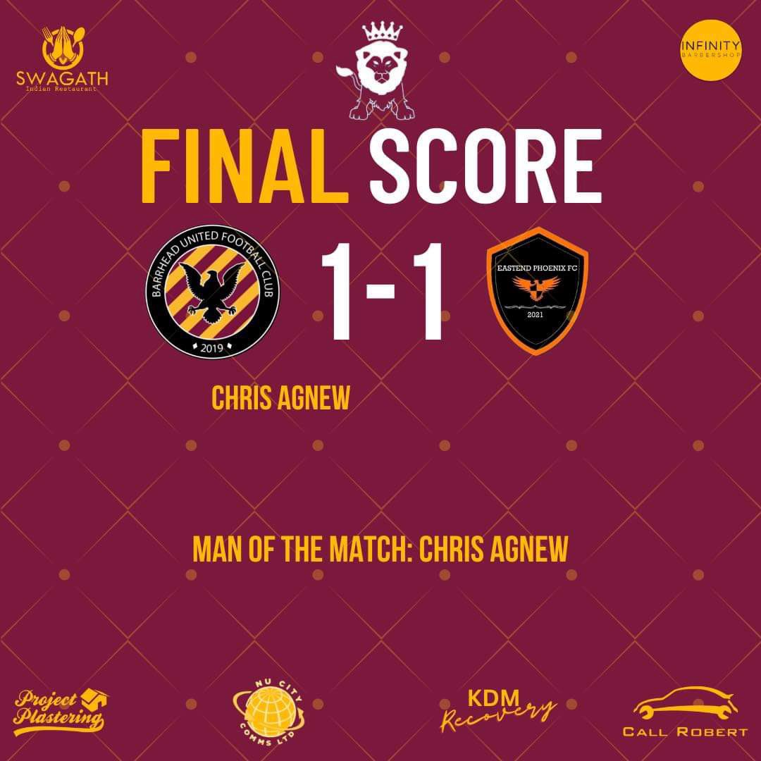 Barrhead United AFC tweet media