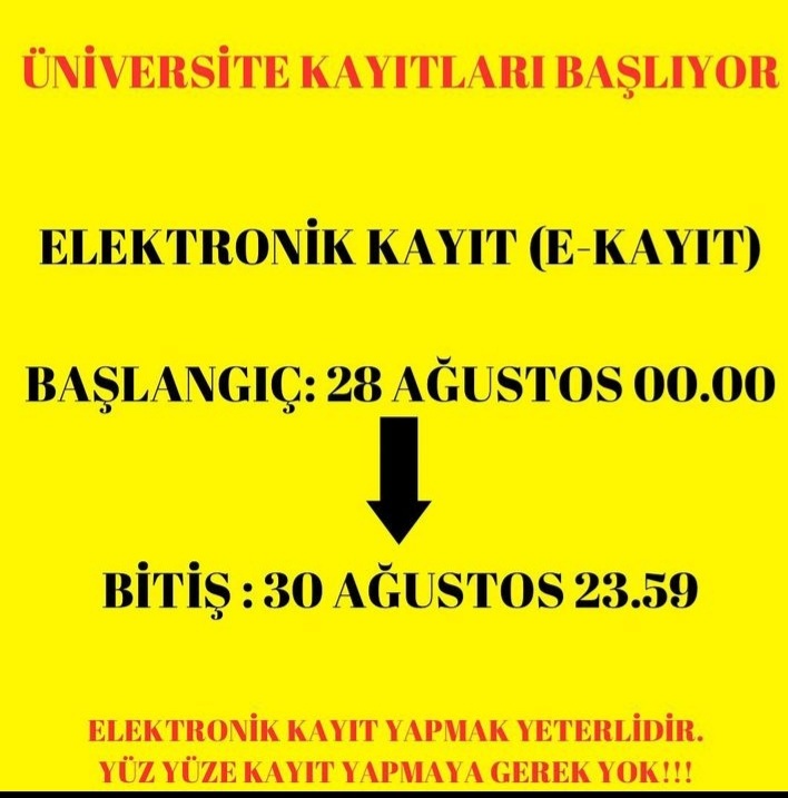 Pdrciiniz1's tweet photo. Üniversite Kayıtları bu gece yarısı başlıyor #üniversite #kayıt #ekayit #osym https://t.co/SV3vBPmeif