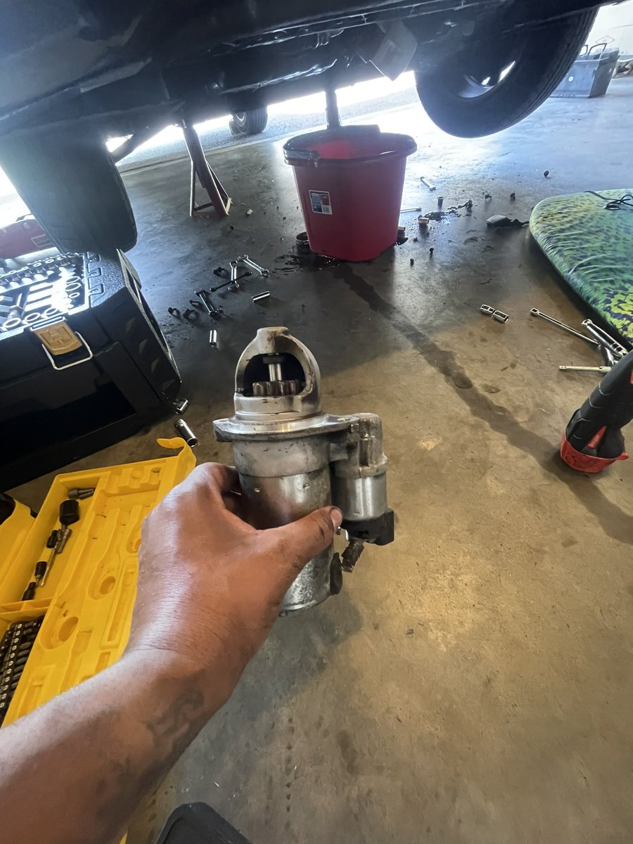 RobReason_'s tweet image. I’ve changed tons of starters on vehicles but Hyundai is by far the most difficult! 😮‍💨😒 #Hyundai #AutoRepair