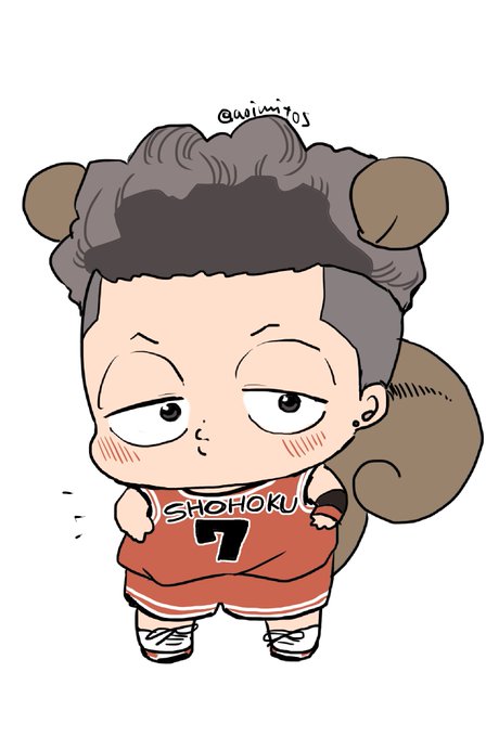 こちらは昨日のプラバンちゃんの元絵!格好良くかけてお気に入りのリョちんです