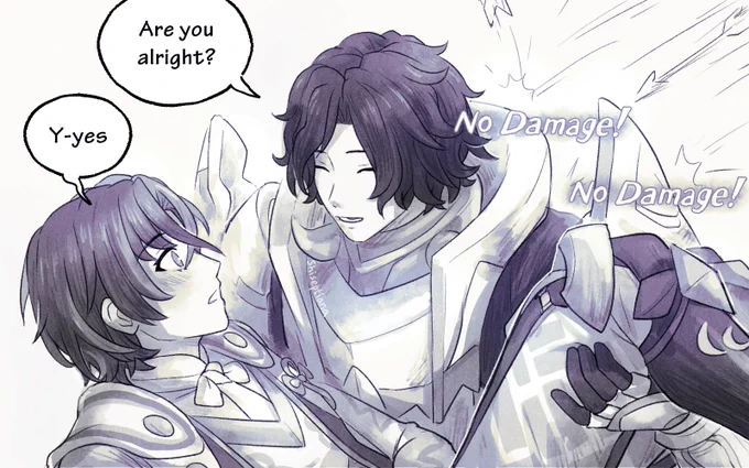 louis/alear. louislear. or whatever this ship's english name is

ルイリュ♂️
#FEEngage #FireEmblemEngage
#Louis #Alear 