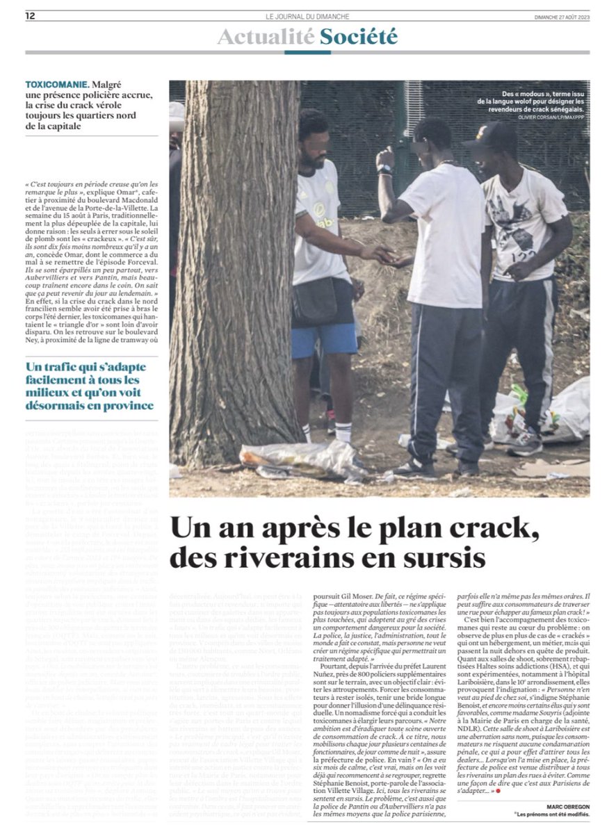 ChaRocher's tweet photo. Enfin le JDD n’est plus inféodé à la Mairie de Paris : article accablant sur la salle de shoot d’#AnneHidalgo qui encourage la consommation et les trafics sans aucun sevrage. Coût du fiasco : 25M€‼️ #saccageparis https://t.co/6K8m5Zsj4b
