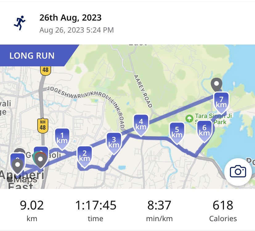 Lens_ProtocoIs_'s tweet photo. Day 16: 9 kms ✅ (77 mins)
119 kms in 15 days ✅
81 kms in 5 days ⏳

200 kms run in 21 days challenge🔥

- Powered by @bluetrenchgroup 
.
#shilajit #benefitsofshilajit #bluetrenchshilajit #running #wellness https://t.co/Bds3yw0ITX