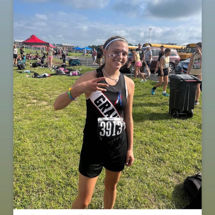 GrahamSchools's tweet photo. Great Hailey Nash!  3 x CHAMPION!   #TheGraham @GrahamAthletics https://t.co/KQ20Ggoc50