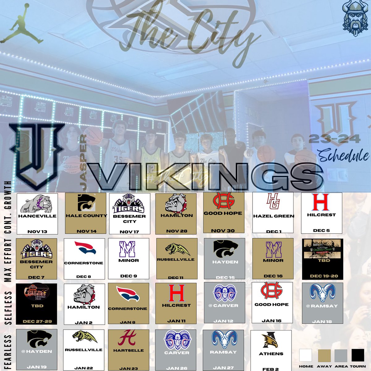 Jasper Vikings Boys Basketball tweet media