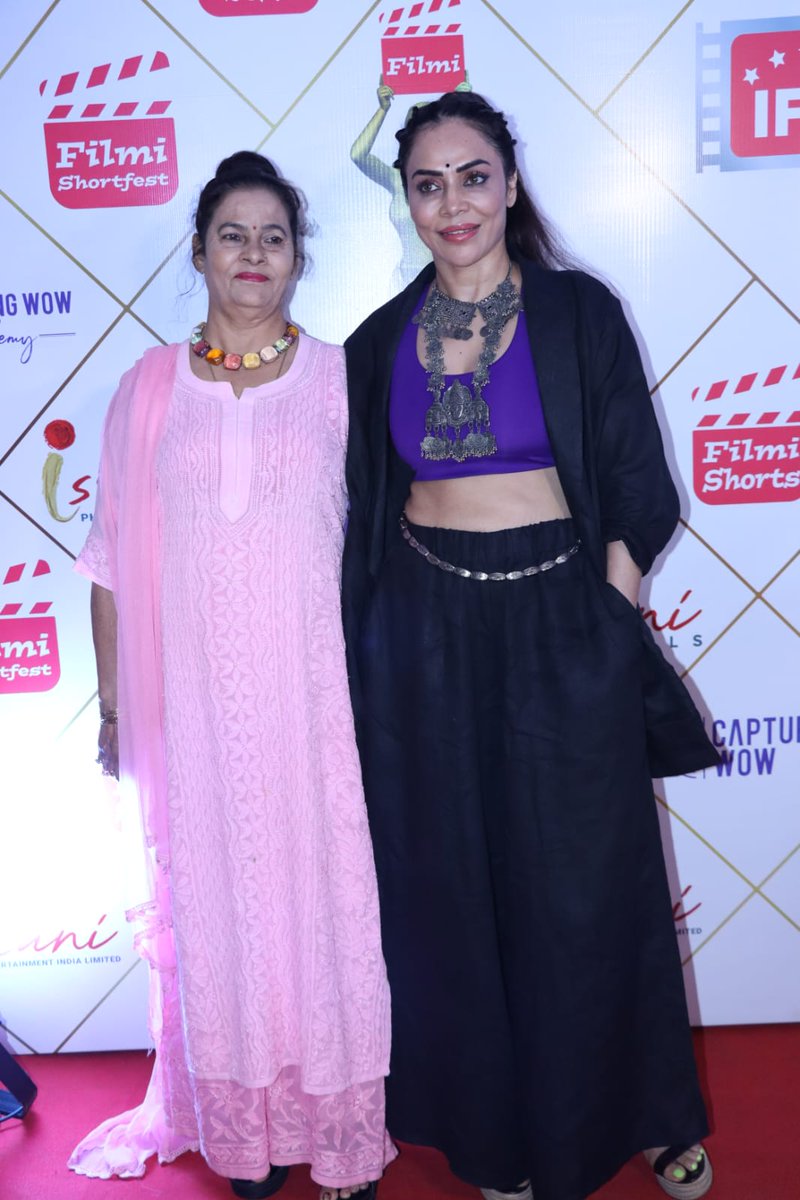 iamkrunal90's tweet photo. in are all smiles after winning special awards for delivering good quality work, here are the viral snaps from the event. @indiafilmhistoryofficial https://t.co/e6eoIW0Jtn