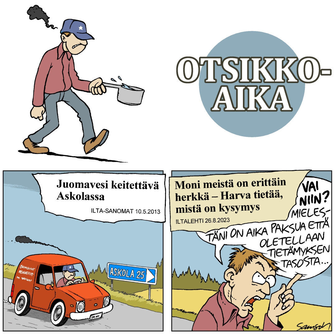 otsikkoaika's tweet photo. #otsikkoaika #sarjakuva #sarjakuvat #huumori ping @iltasanomat  @iltalehti_fi https://t.co/HyMTIFGqco