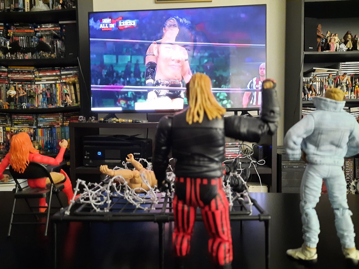 Remjer_Xephon's tweet photo. @RingsideC @AEW @AEWonTV @AEWbyJazwares @Jazwares @WheelerYuta @RealBrittBaker @thunderrosa22 @CMPunk @The_MJF @Sting Looking forward to a great show of All In!  @RingsideC #RSCALLIN https://t.co/8xLMfIFrgA