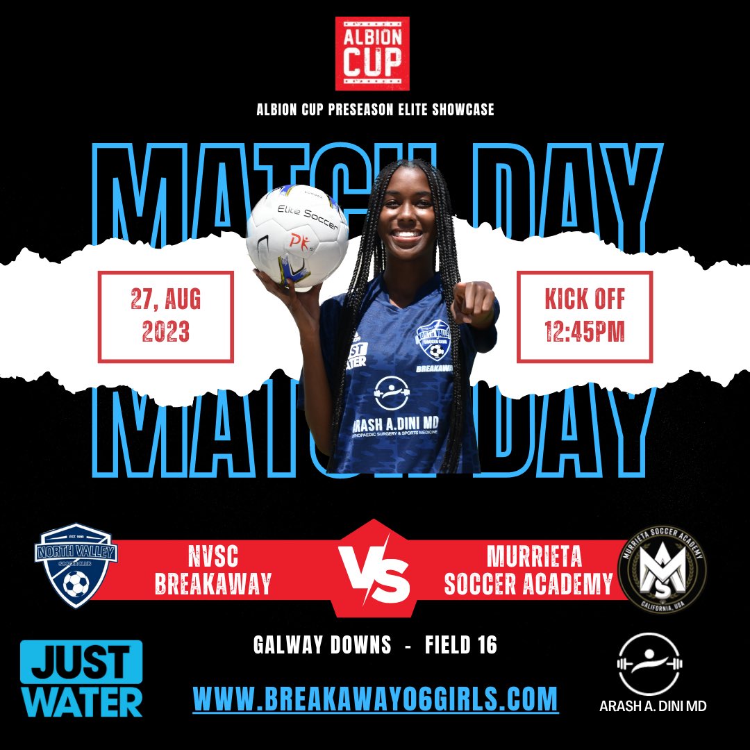 Breakaway06G's tweet photo. Last game of our bracket this afternoon. Let’s continue the streak!
.
.
@JUST @NCAASoccer @NationalLeague @usysodp @USYouthSoccer @CoastSoccer @CalSouthSoccer @crlpremier @SoCalVarsity @USYNT https://t.co/vxI7OfhkeU