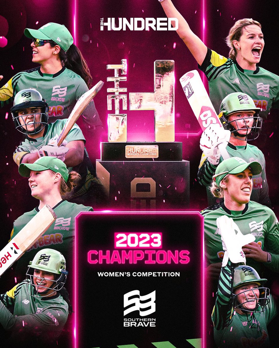 THEY’VE DONE IT! 👏

Southern Brave get their happily ever after! 🥹🏆

#TheHundred