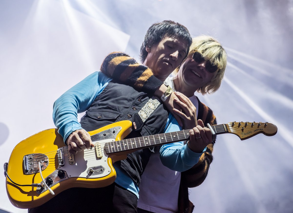 Great gig last night @ThePieceHall Thanks to @GazetteRhodes It was an honour and a pleasure to photograph the wonderful @Johnny_Marr and @Tim_Burgess and @thecharlatans