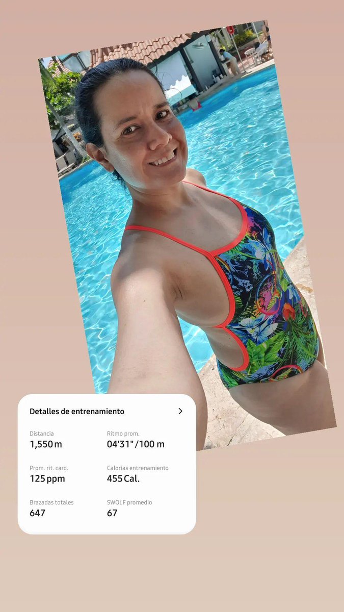 ximesuarezc's tweet photo. Mis 1.500 metros de felicidad los saludan 🏊♀️🏊♀️🏊♀️
Feliz domingo.
Amen bonito! Busquen el amor que son!
#Avanzando
#155D https://t.co/SWqB2ePnGM