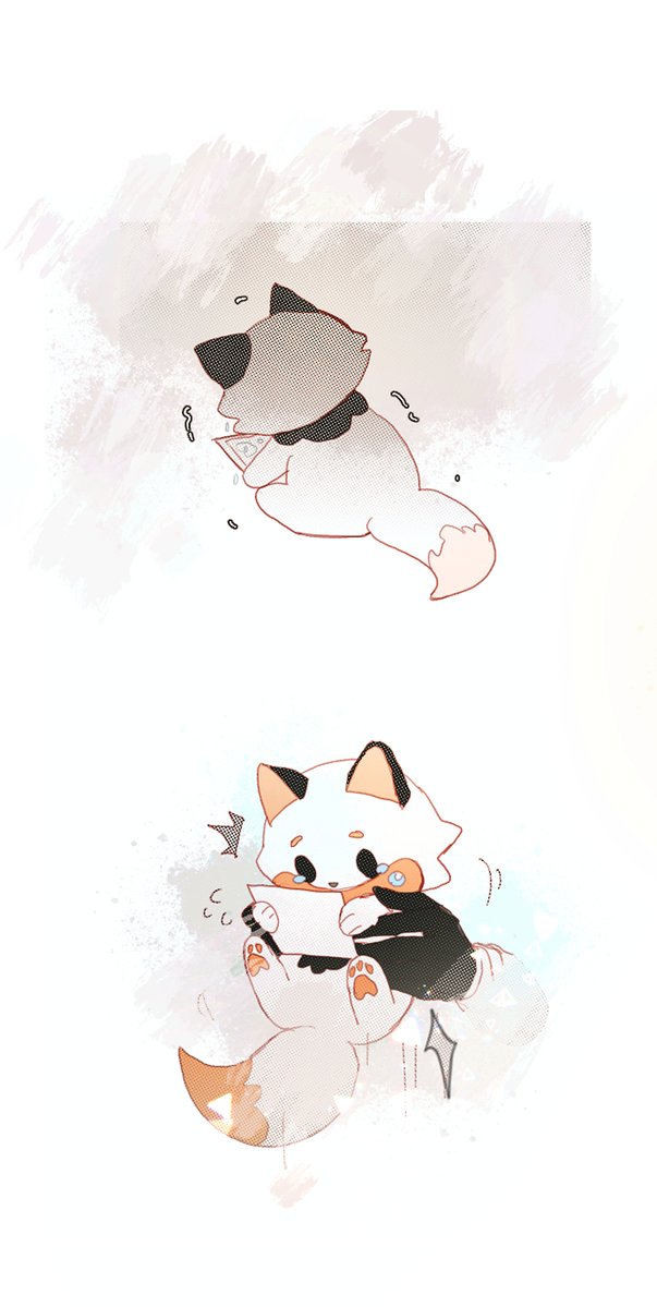 Raineemeow's tweet photo. #GOODBYEMYSTA  🧡🦊
Memories 
#MystArt #Akurylic #Ikenograghy #drawluca #YaminoArt https://t.co/KodHYrsdx6