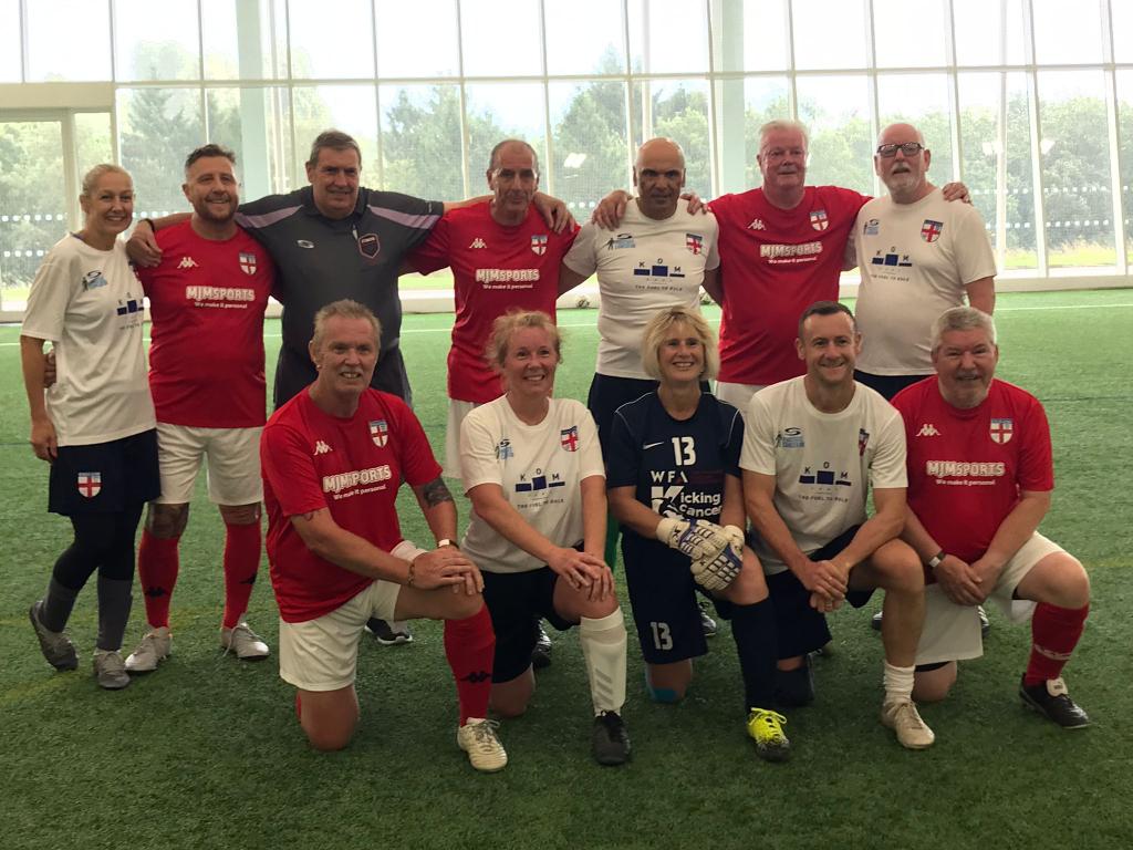 Well done to TLH Cancer Central team who played an exhibition match at SGP Burton yesterday against WFA England Management winning 3-1  with goals from Feeney 2 and Yates