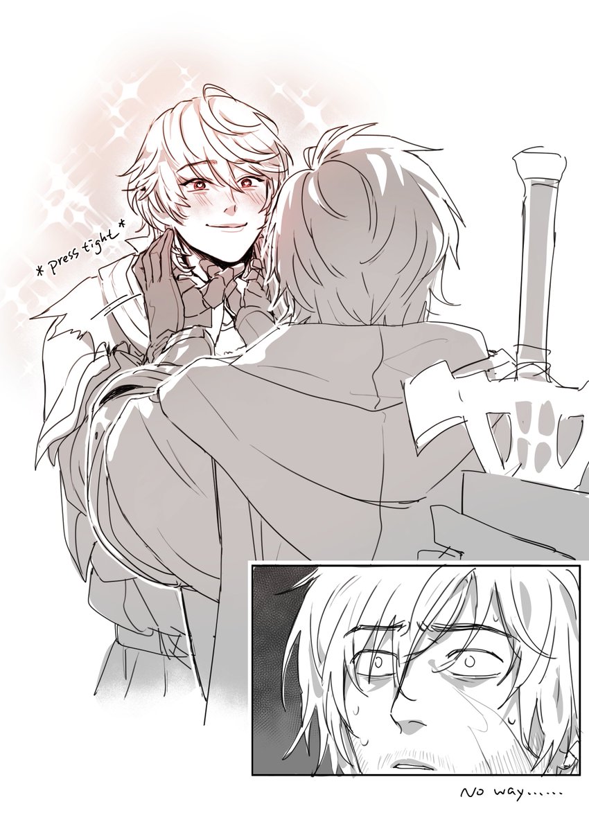 burnmetolive's tweet photo. 🛡️: Oh hell no––

NOT THIS

#roscest #火兄弟 https://t.co/JnK9eNRVEJ