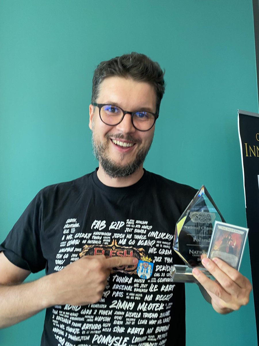 prozz ⚡ (@prozz) on Twitter photo It was an honor to play with an awesome crowd and win <a href="/fabtcg/">Flesh and Blood</a> Polish Nationals! Thanks to all the opponents and our local crew. See you at Worlds :) It was an honor to play with an awesome crowd and win <a href="/fabtcg/">Flesh and Blood</a> Polish Nationals! Thanks to all the opponents and our local crew. See you at Worlds :)