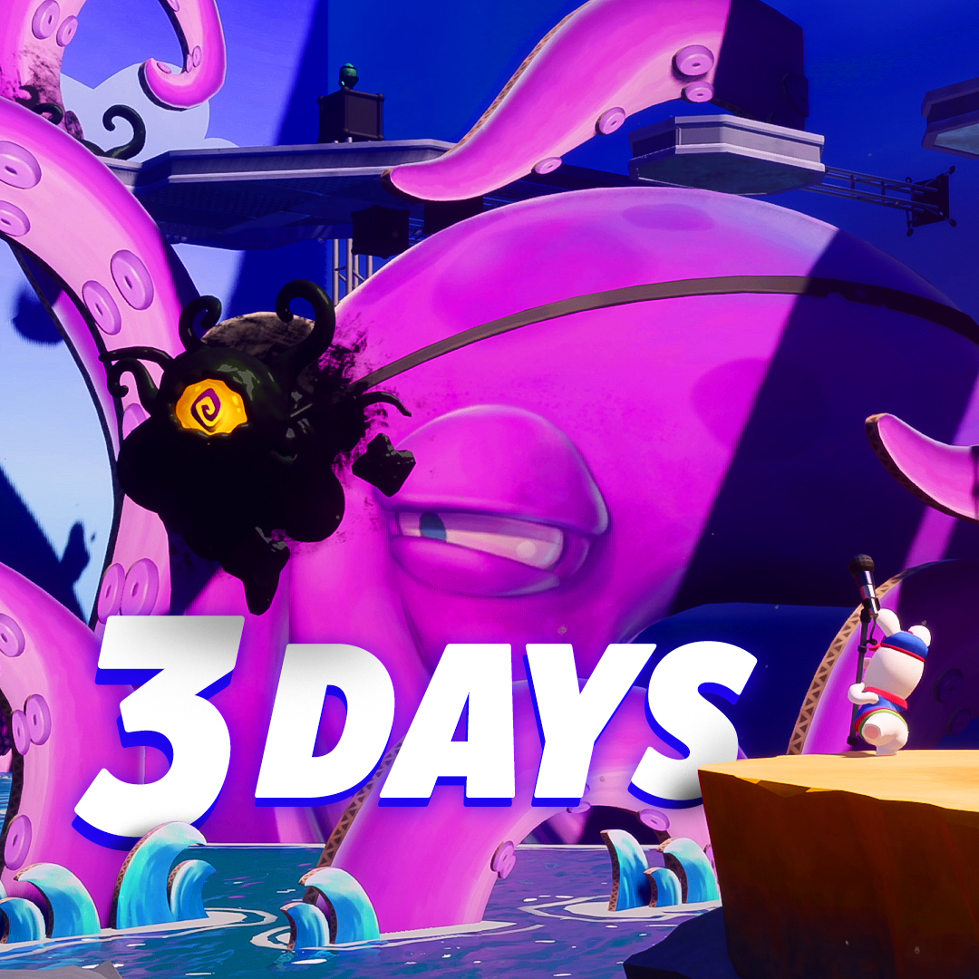 MarioRabbids's tweet image. THREE DAYS LEFT before you discover the Space Opera Network, a place full of surprises… 👀 #MarioRabbids #RaymanInThePhantomShow