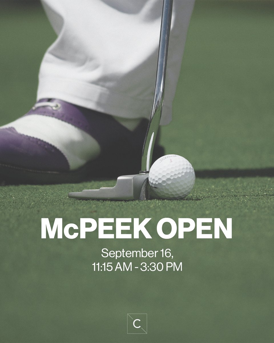 CentervilleCC's tweet image. This is a family-friendly, nine-hole scramble. Lunch will be provided at the cost of registration! We can't wait to see you there!

Details here: centervillecommunity.org/events/2023/09…

#CentervilleEvents #CentervilleCommunity #OhioChurches #McPEEKOPEN