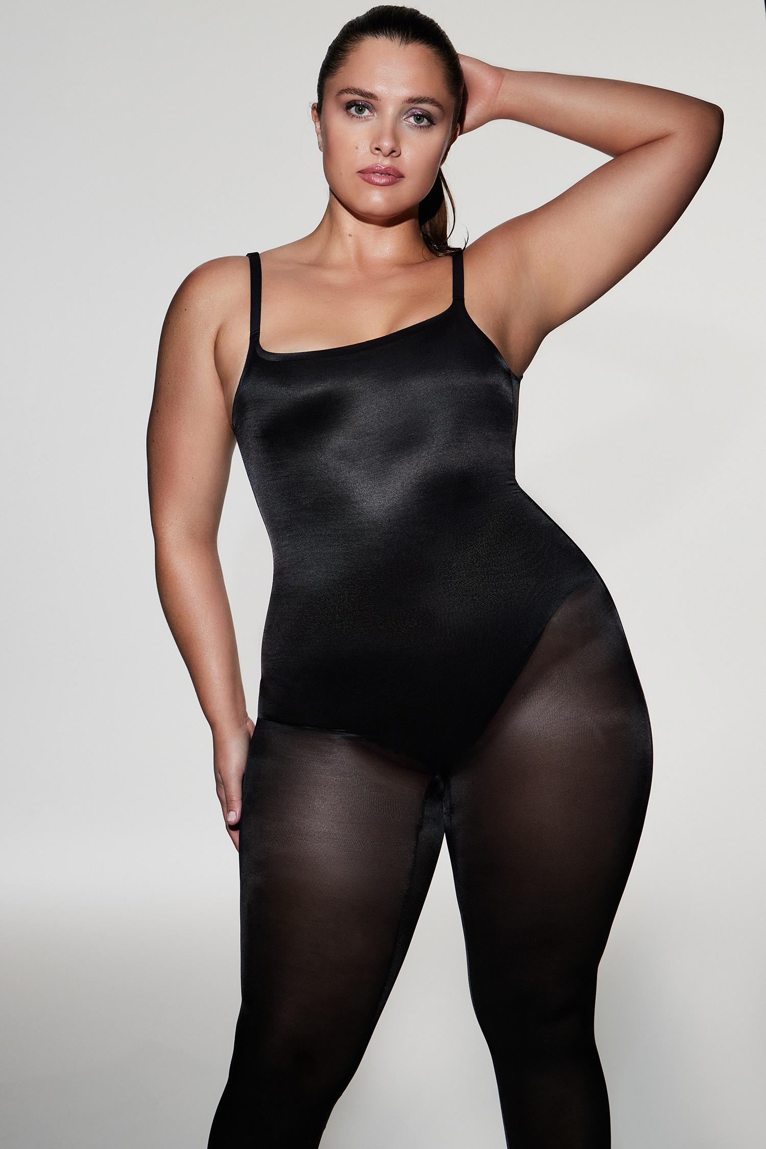 SKIMS on X: It's New Arrivals Sunday! This week, discover a new bodysuit  and catsuit in our silky Barely There shapewear collection. Shop now:    / X