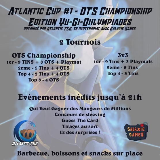 atlantic_tcg's tweet photo. 🔴 C'est la rentrée, et qui dit rentrée dit tournoi de reprise ! 

⚔ Cet événement pourra accueillir plus de 100 joueurs, avec non pas 1 mais bien 2 tournois (au choix) : un OTS Championship de 64 joueurs et un 3v3 à 16 équipes ! https://t.co/J2CMLnGQPj