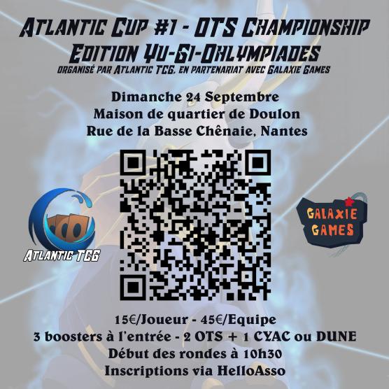 atlantic_tcg's tweet photo. 🔴 C'est la rentrée, et qui dit rentrée dit tournoi de reprise ! 

⚔ Cet événement pourra accueillir plus de 100 joueurs, avec non pas 1 mais bien 2 tournois (au choix) : un OTS Championship de 64 joueurs et un 3v3 à 16 équipes ! https://t.co/J2CMLnGQPj