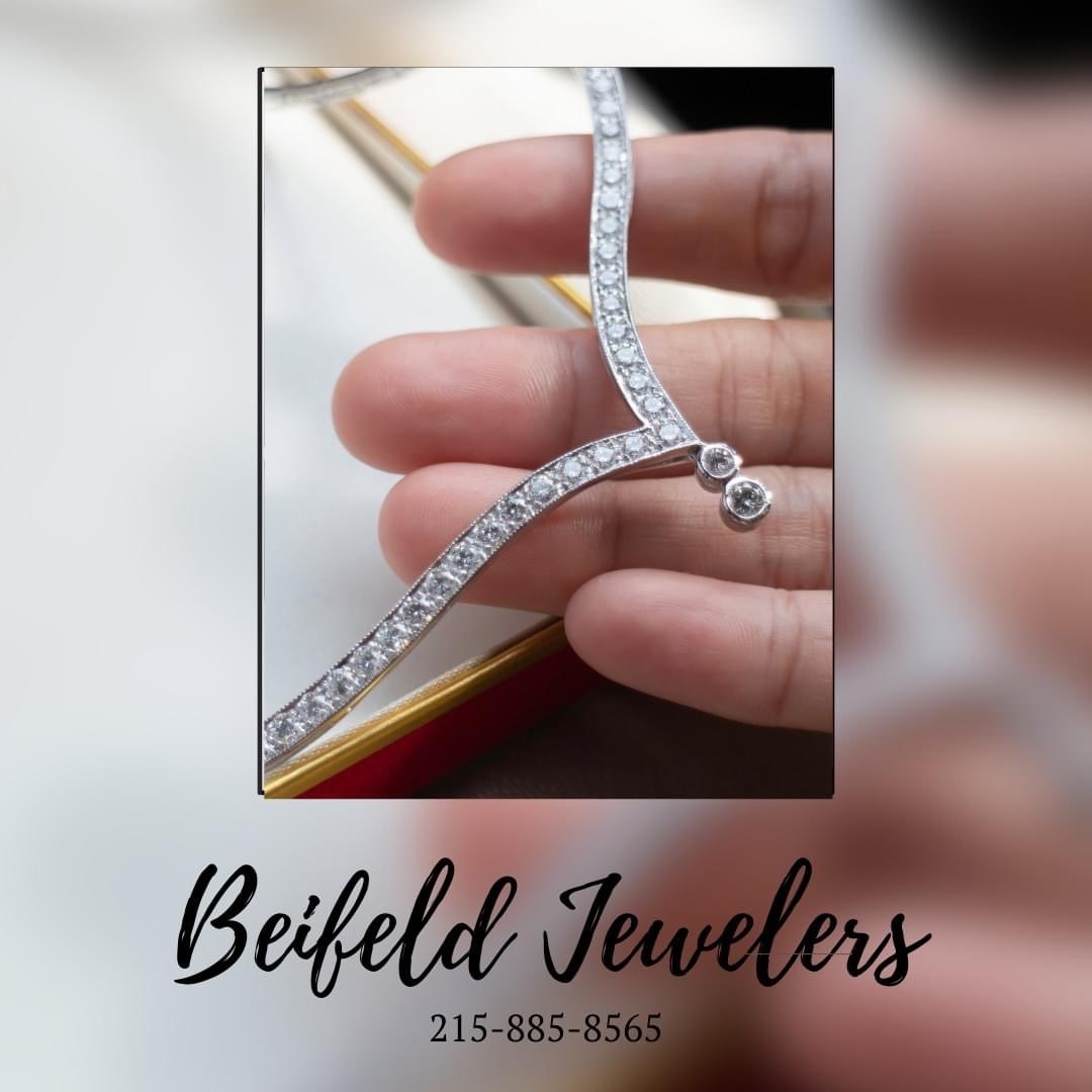 🌟 Elevate everyday moments into cherished memories with this enchanting Diamond Necklace from Beifeld Jewelers. 💖✨ Gift the love of your life a token of your affection that sparkles as bright as your love. 🌟 #BeifeldJewelersGems #DiamondPictures #Diamond #Diamonds #Jewelry