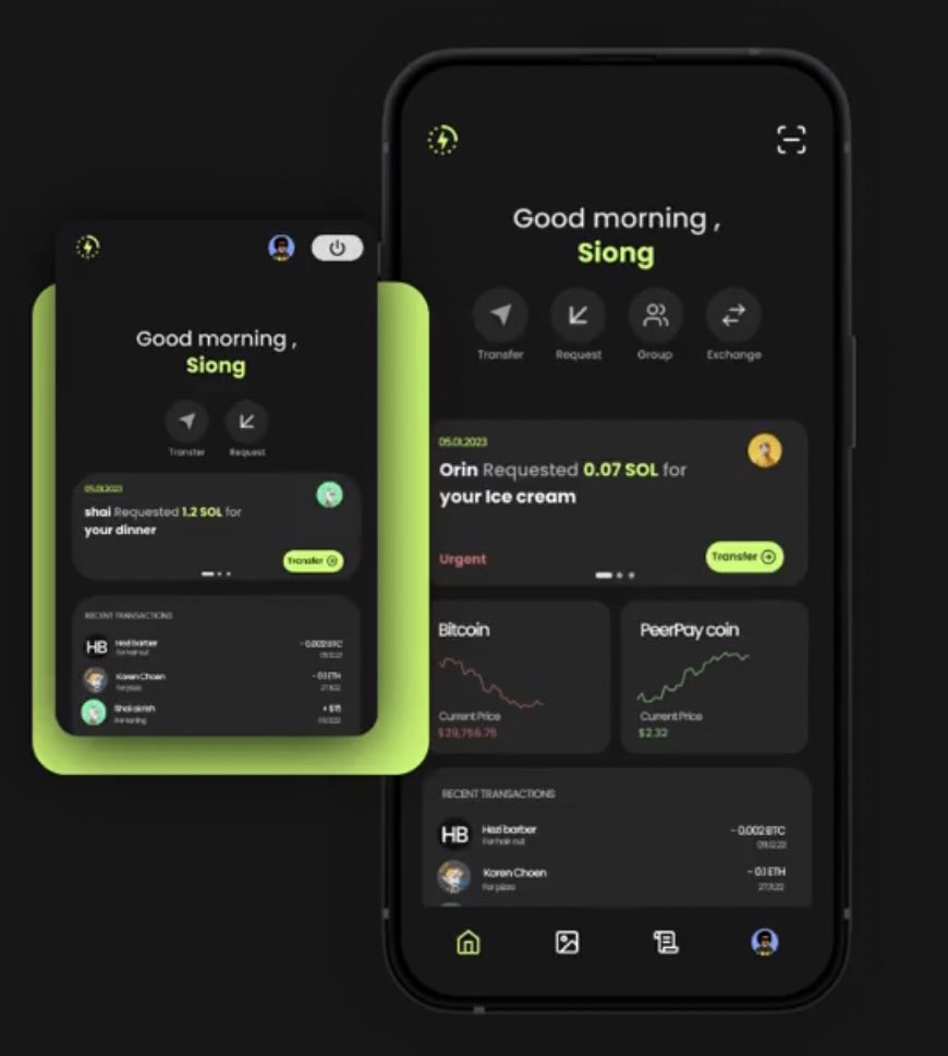 Was checking the #OPOS hackathon submissions when <a href="/peerpay_app/">Peerpay</a> caught my attention;

“⚡️Send, request, and swap cryptocurrencies and NFTs using your social media handles.”

What these guys are building is absolutely dope.

#OnlyPossibleOnSolana