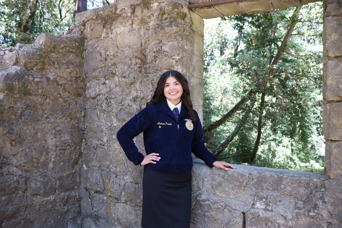 Introducing your 2023-2024 Chapter Vice President, Andrea Puente 

Hey Watsonville FFA! My name is Andrea Puente and I’m your 2023-2024 Chapter Vice-President. I’m so grateful to be your Vice President this year. I look forward to having an amazing year with you all!!!