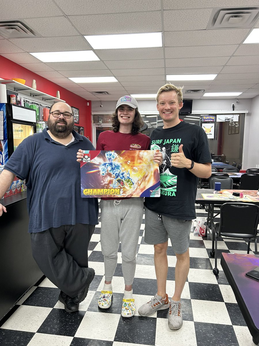 HBorgstroem's tweet image. Played in my first Pokémon cup and managed somehow to get 2nd!

Thank you, Shortstops Sports Cards &amp;amp; Games Leagues for hosting. 

Shoutout @TordReklev