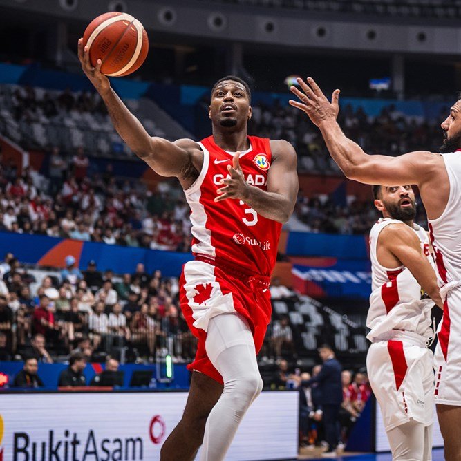 𝘼𝙙𝙫𝙖𝙣𝙘𝙚𝙙! @MelvinEjim and @CanBball have locked up a spot in the next stage with today's 128-73 victory over Lebanon. Ejim's Stat Line ⤵️ 19 MIN | 13 PTS | 3-4 3P | 5 RBS | 3 AST | 2 STL #Cyclones | #C5C | #FIBAWC