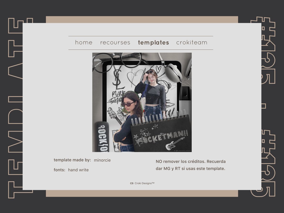 CrokiDesigns's tweet image. Template #𝟷𝟹𝟻 ˒ @minorcie 

Template disponible en 𝗣𝗡𝗚 &amp;amp; 𝗣𝗦𝗗. Favor de no retirar la marca de agua. Deja tu 𝗠𝗚/𝗥𝗧 si lo usas.

⤷ drive.google.com/drive/folders/…