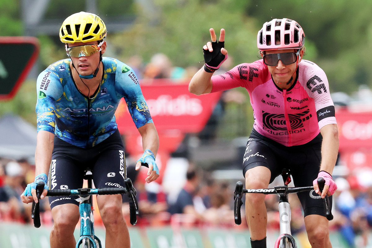 MAKE THAT TWO JERSEYS! ⚪️⚪️⚪️

What a day for our grand tour rookie. Andrea secured the red AND white jerseys after today’s performance in Barcelona. LETS GO!!!