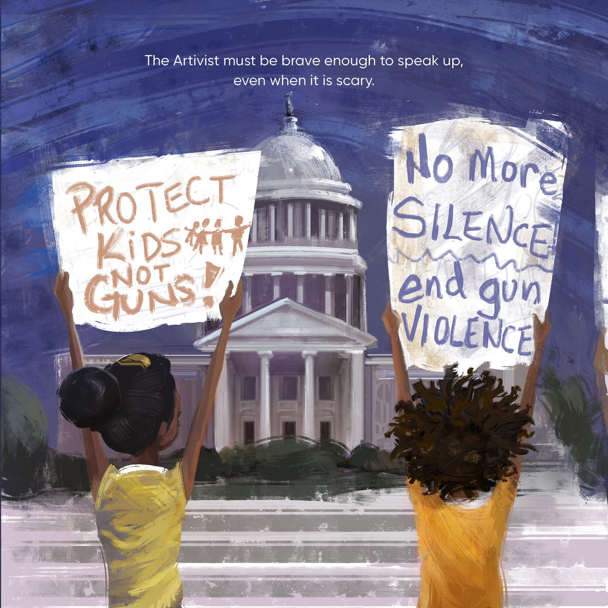 My Life is Worth More Than All the Guns.
Your Life is Worth More Than All the Guns.
Their Lives were Worth More Than All. the. Guns.

The kids will save the world… If we listen.