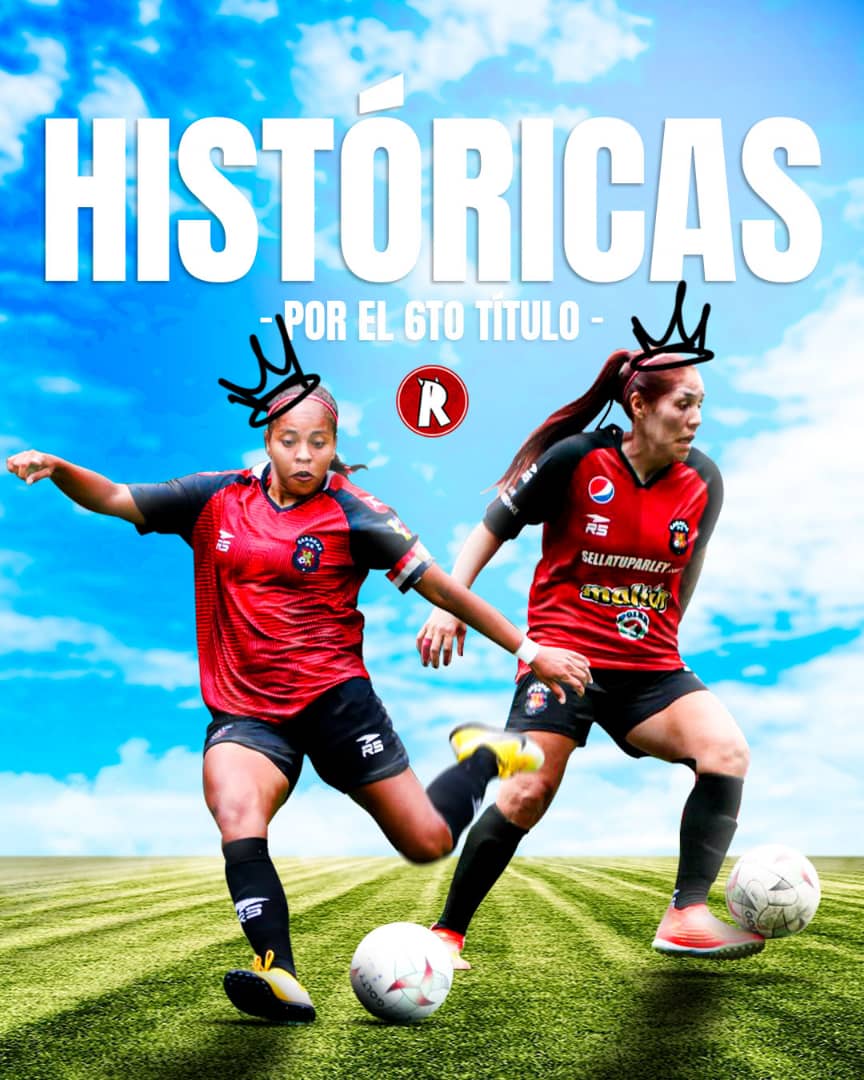Lisbeth y Rutlesby, las históricas del Rojo que han estado en los 5 titulos, junto a todo un equipazo se juegan hoy la 6ta estrella del equipo.

Vamos todos juntos.

#SiempreRojo