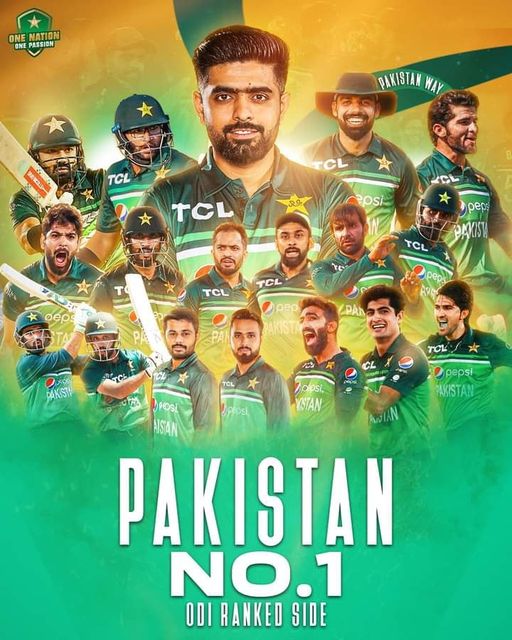 Techverz's tweet image. Congratulations from TECHVERZ to the Pakistan cricket team for reaching the No. 1 spot in ODIs! Your exceptional performance and dedication have led to this achievement. It&apos;s fantastic to see your hard work pay off. Here&apos;s to many more victories ahead! #CongratulationsPakistan