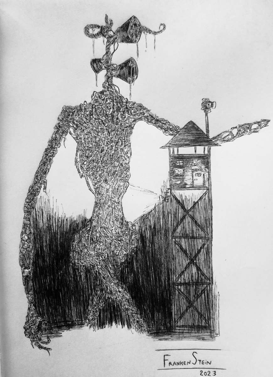 LuizGus23582964's tweet photo. Trevor Henderson - Siren Head
#art #horrorart #horrorartwork #arte #artedeterror #creepyart #monsters #trevorhenderson #sirenhead #traditionalart #artetradicional https://t.co/Qbmju1RnWT