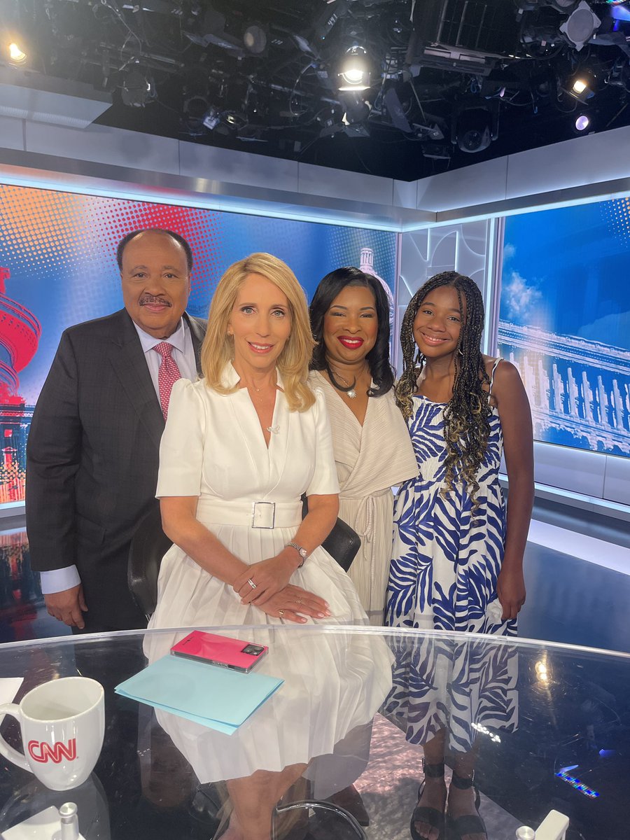 .@ArndreaKing, Yolanda and I joined @DanaBashCNN on @CNNSotu this morning to talk about Dad’s dream and where it stands today. There is still much work left to be done. #MOW60