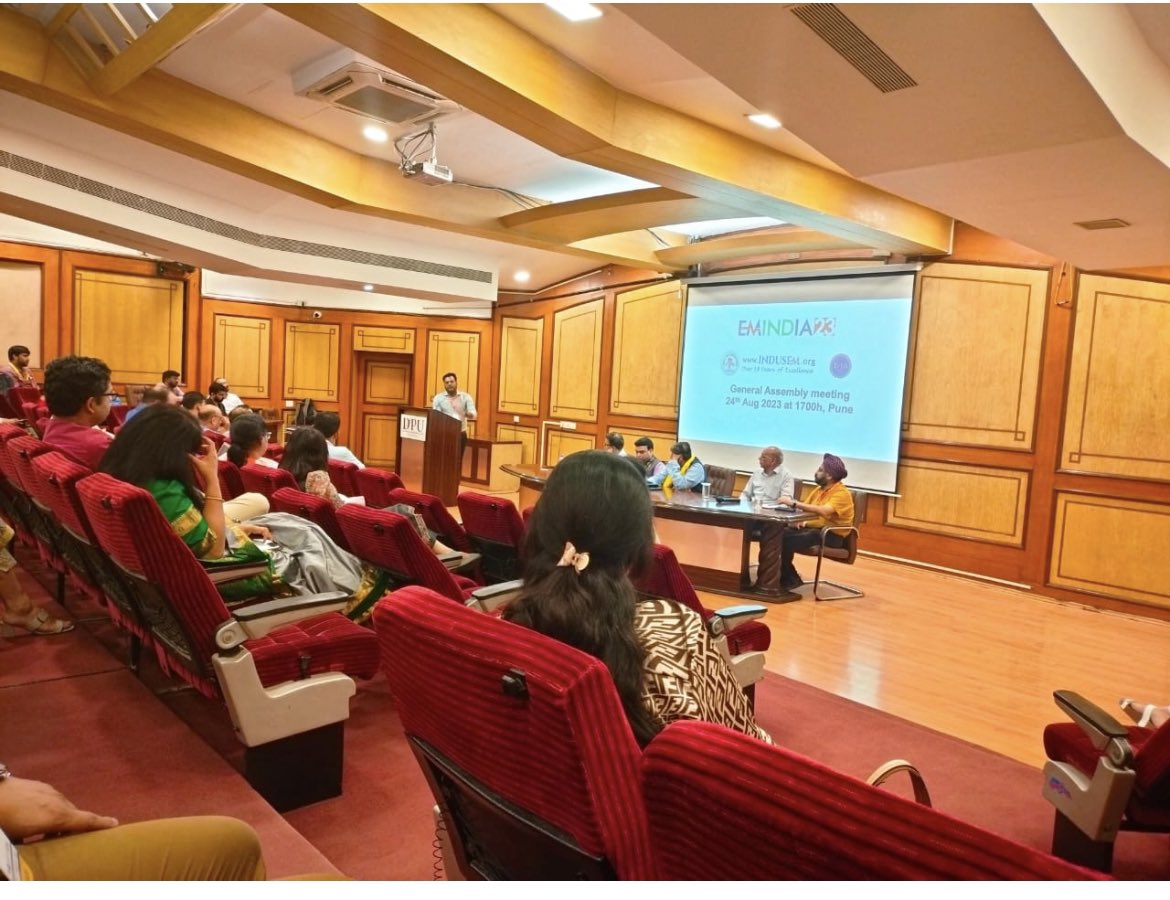 EMINDIA23 Mega Conclave I can proudly say it’s grand hit !
A very special thanks to special mentor and expert Sagar Galwankar sir for your love and support.
Proud to be a part of <a href="/Speak/">Speak</a> EMA India 
and overwhelmingly represented Bihar as undersecretary EMA at ACEE General assembly