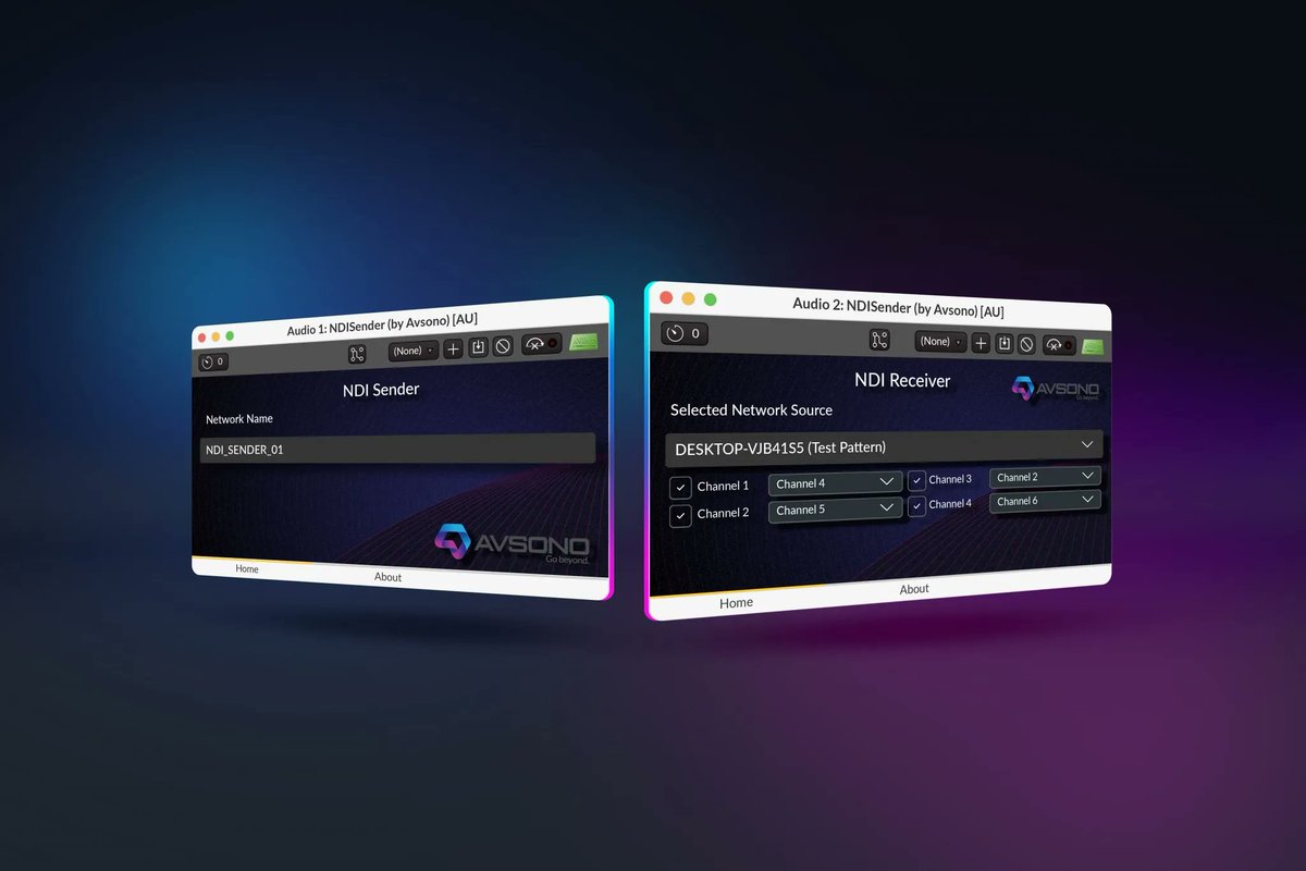 AvsonoInc's tweet photo. NDI Audio Plugins for macOS is the solution you need to connect #NDI on your DAW supporting VST3 and AU on macOS! This set of NDI sender/receiver will help you to transport up to 64 channels of #proaudio! Don’t wait - Discover it now! https://t.co/IDP9I28ZzK 
#NewTek #Streaming https://t.co/JgmUSfrDHD