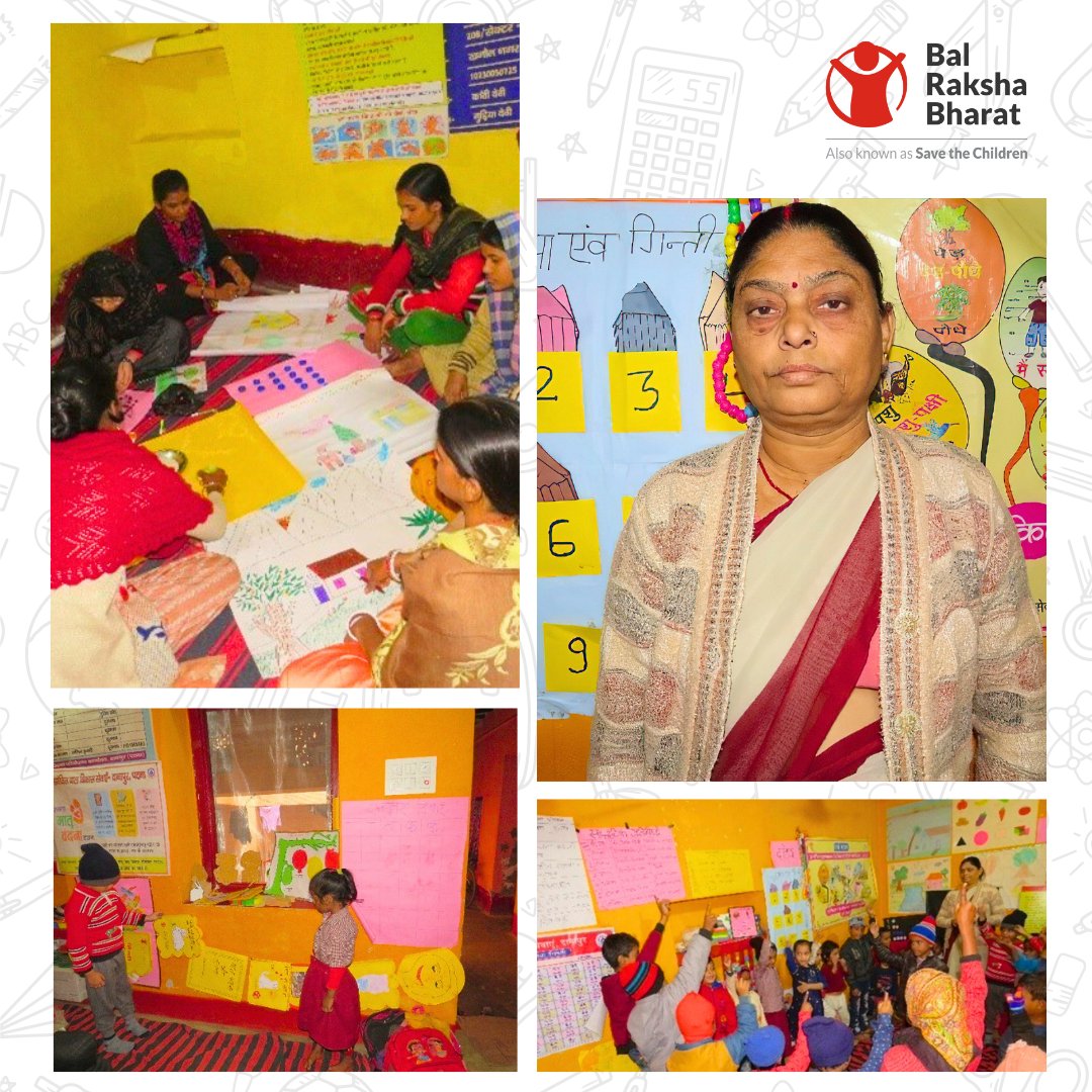 Meet Kanti Devi, a determined Anganwadi Worker from #Bihar's Danapur who works relentlessly to light up the lives of children through education📚🏡. She battles ill health but does not let it come in the way of helping children learn better: bit.ly/45itVsJ #Education4All
