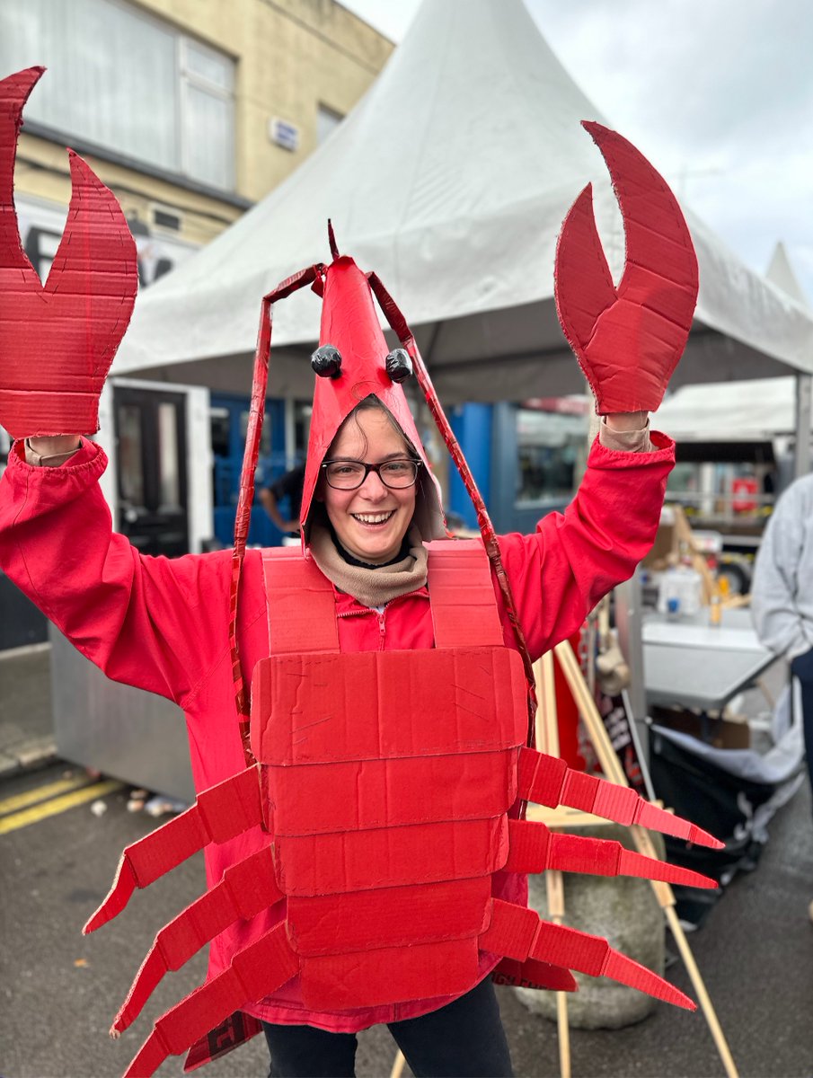 Be warned one of our lobsters got away and is on the loose on the streets of Dalkey! #DalkeyLobsterFestival #dalkey