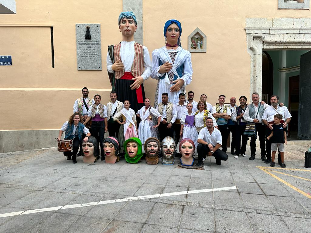GegantsBntssr's tweet photo. Vos deixem un xicotet resum de la nostra participació en la Procesión General de la Virgen del Rosario del municipi d'#Alboraig/#Alborache (la Foia de Bunyol) el passat diumenge, 30 de juliol https://t.co/K3josBiaCJ
