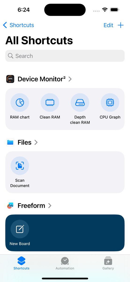 FastDevsProject's tweet image. New shortcuts coming with Device Monitor² 8.0.0 update
#deviceMonitor #appstore #ios #preview #ios17