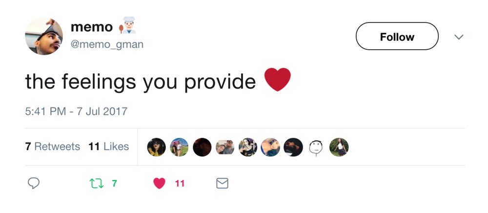 Frank Ocean released Provider 6 years ago today.

He opened the song by name dropping his boyfriend Memo. 💞 This was the only time he named a lover on a song.