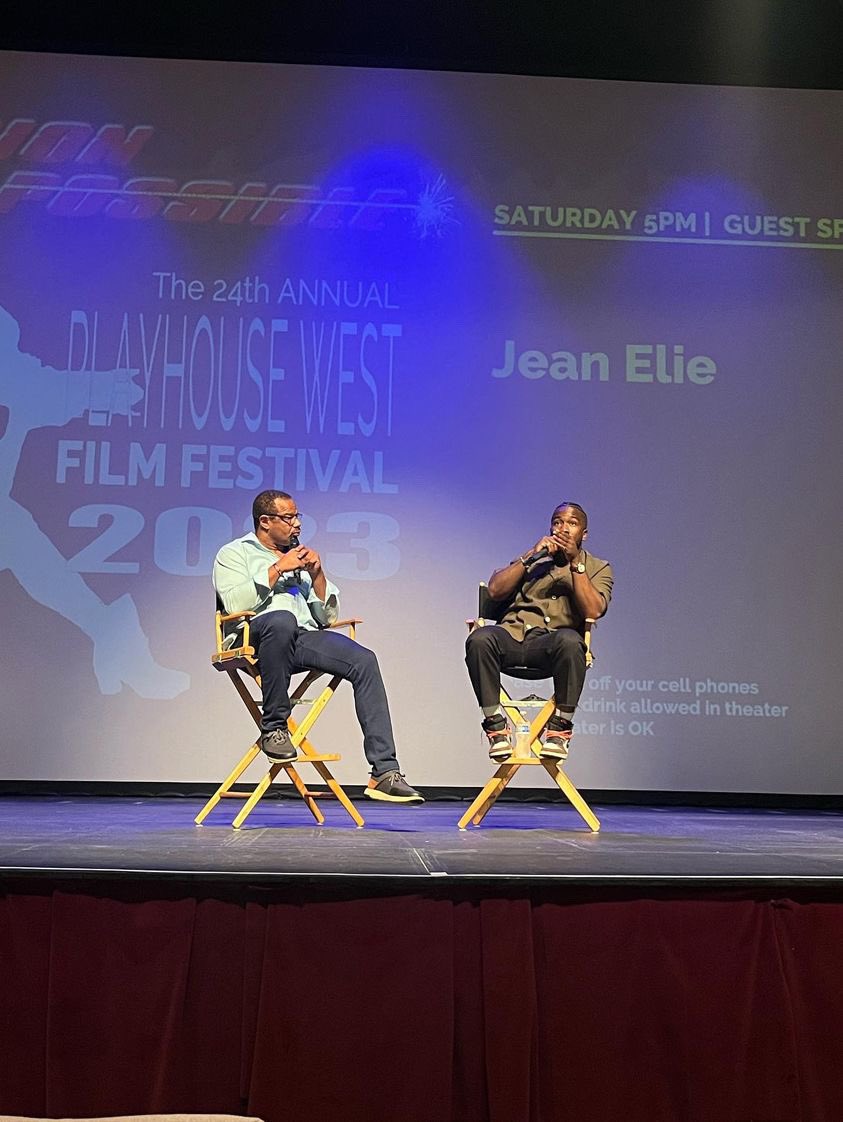 Humbled and honored to have been a guest speaker at this year‘s Playhouse West Film Festival. Not long ago, I sat in the audience, showcasing my first short film. Shout out to full circle moment.