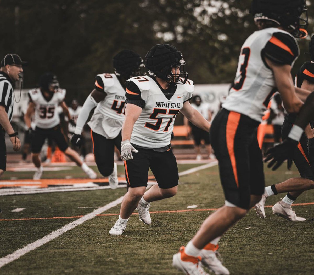 CraigGlenn21's tweet photo. Super proud of my nephew @TylerMurphyy15 for starting his college journey @BuffStateFB.  Great things are coming for this hard working athlete…Let’s Go Bengals!  @CadenG_  @SamanthaGl33076 @chri5tymurphy https://t.co/Pmzft152yM