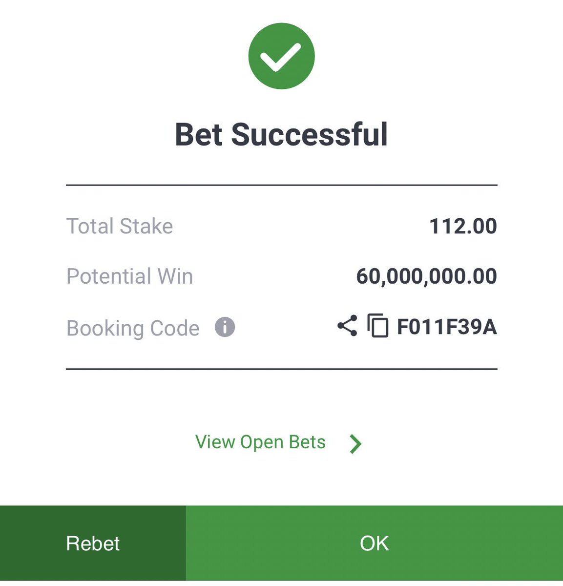 feranmi_flash1's tweet image. H/A team over 60m boom 💥 WOW

Remove all H/A over 1.5 as edit and leave the H/A over 0.5 

First 5000 retweet’s get 10m sharp immediately when game boom 💥 

Follow me for more 60m updates &amp;amp; predictions 🔥 as e Dey hot 

Let’s Go Get the Big Millions