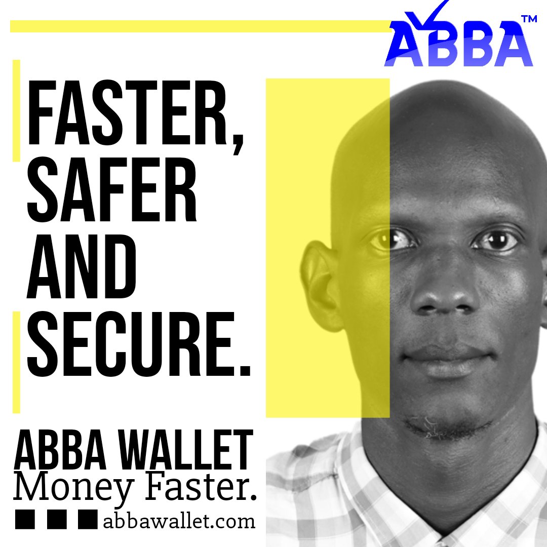 abba_apps's tweet photo. #AbbaWallet is faster, safer and secure to #crowdraise money for anything or send and receive #money to and from anyone anywhere in #Africa and beyond. More at https://t.co/dIKTXnTbSX. https://t.co/egEP9cbFZa