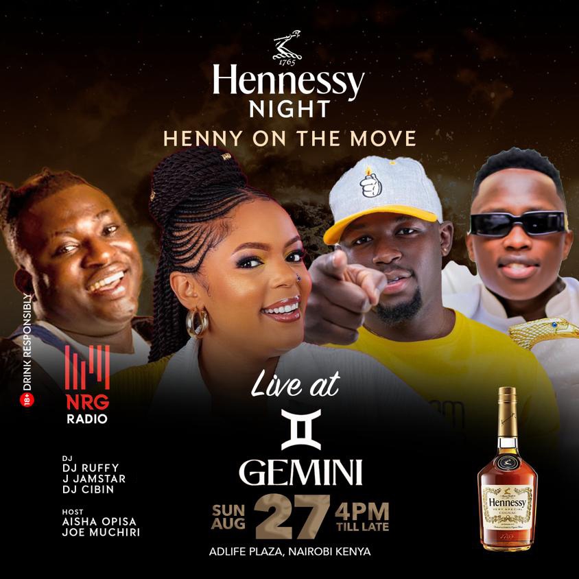 Let's party tonight... #Hennessyke #HennyOnTheMove