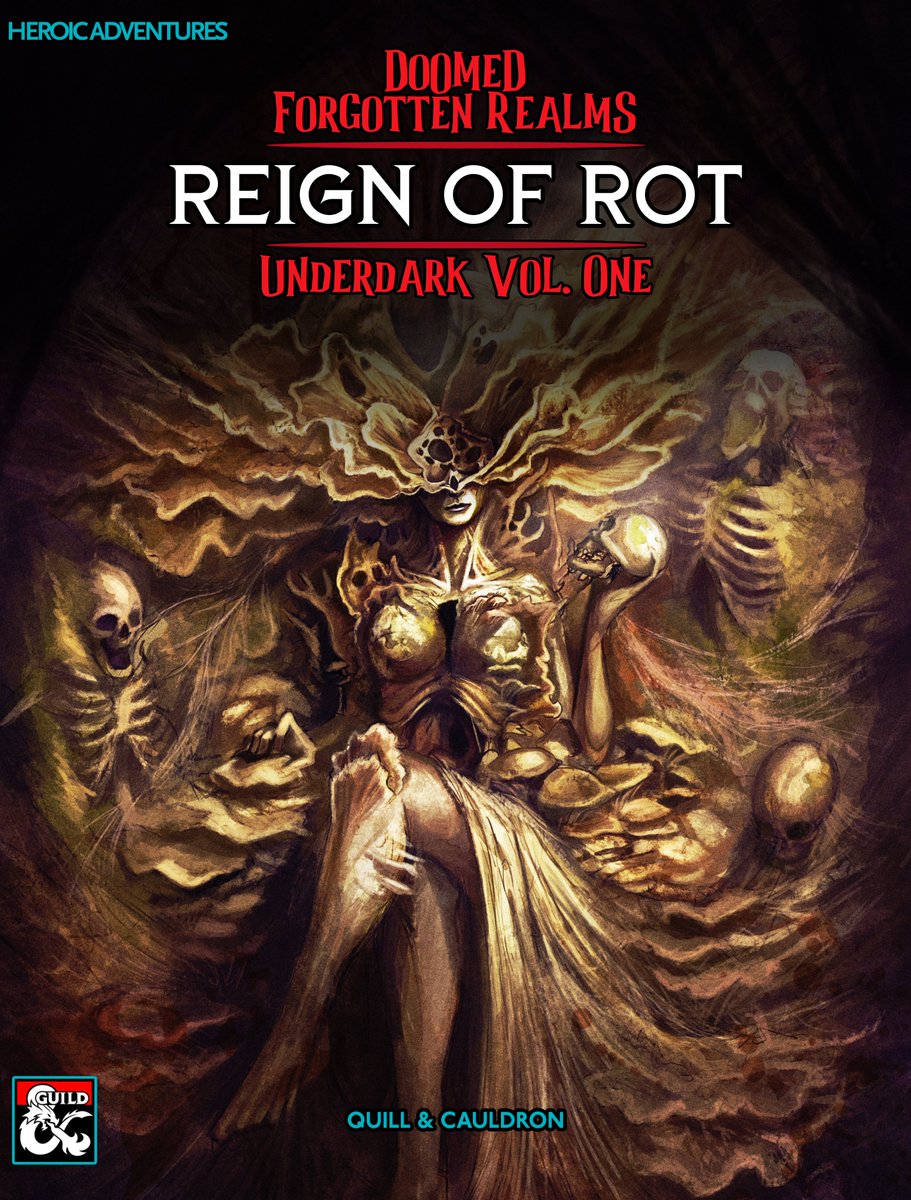 Vecna_Risen's tweet photo. Beginning a new chapter in the Doomed Forgotten Realms.   #dnd5e #dnd #ttrpg #dungeonsanddragons https://t.co/0tMrNfsuN2